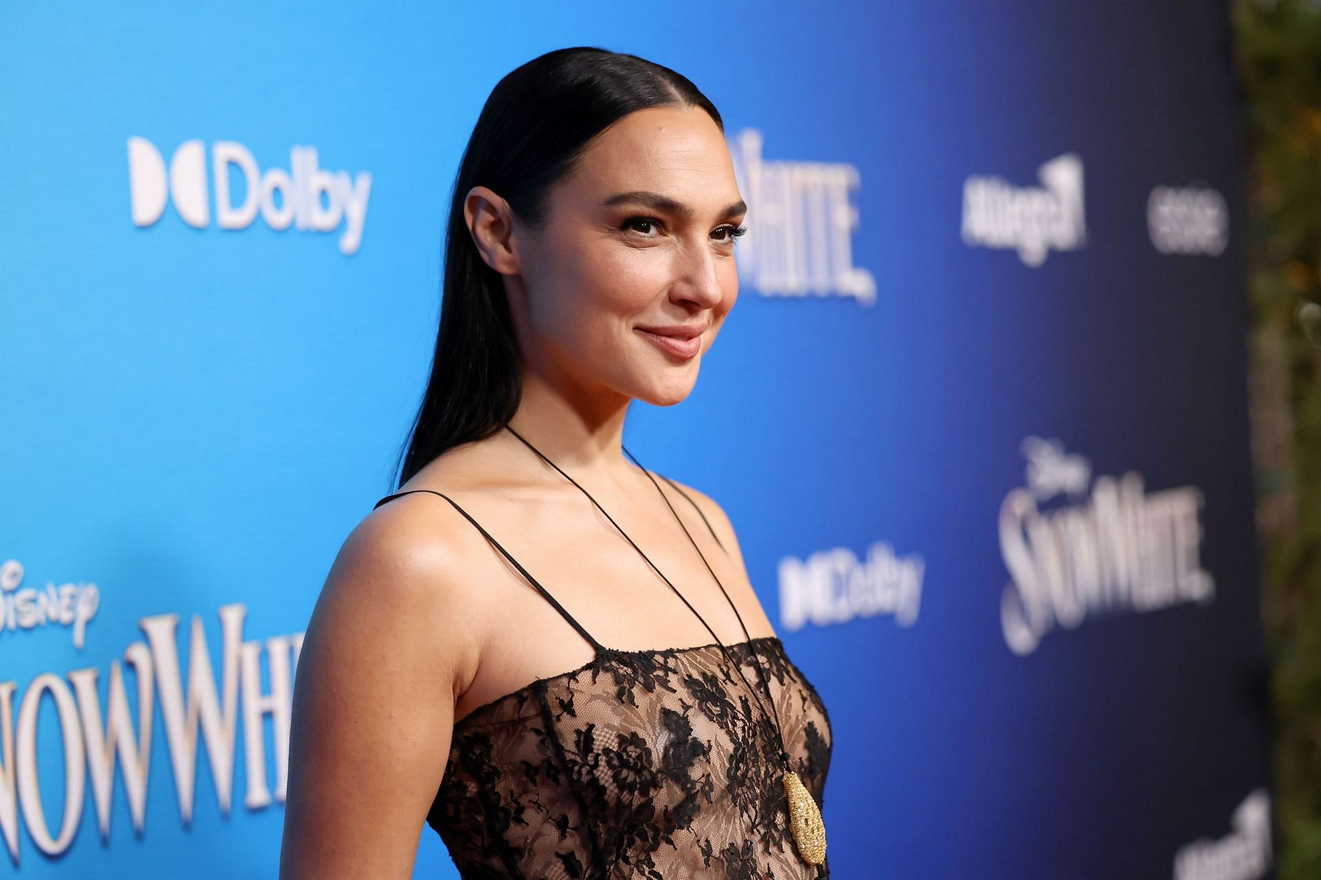 Gal Gadot at the world premiere Of Disney&#039;s Snow White (Image via Getty)