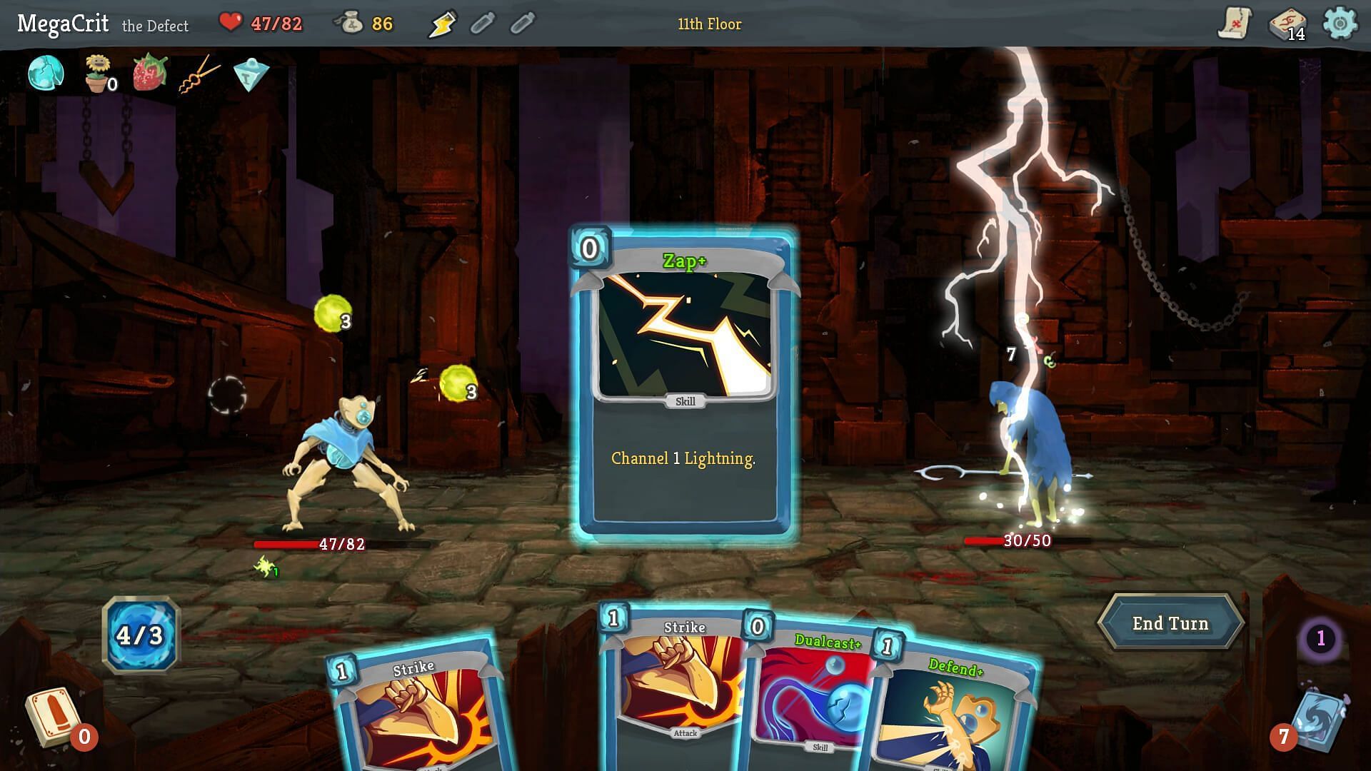 A still from Slay the Spire (Image via Mega Crit)