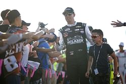 'Proud' dad Kyle Busch sends message to Brexton after showdown at Millbridge Speedway