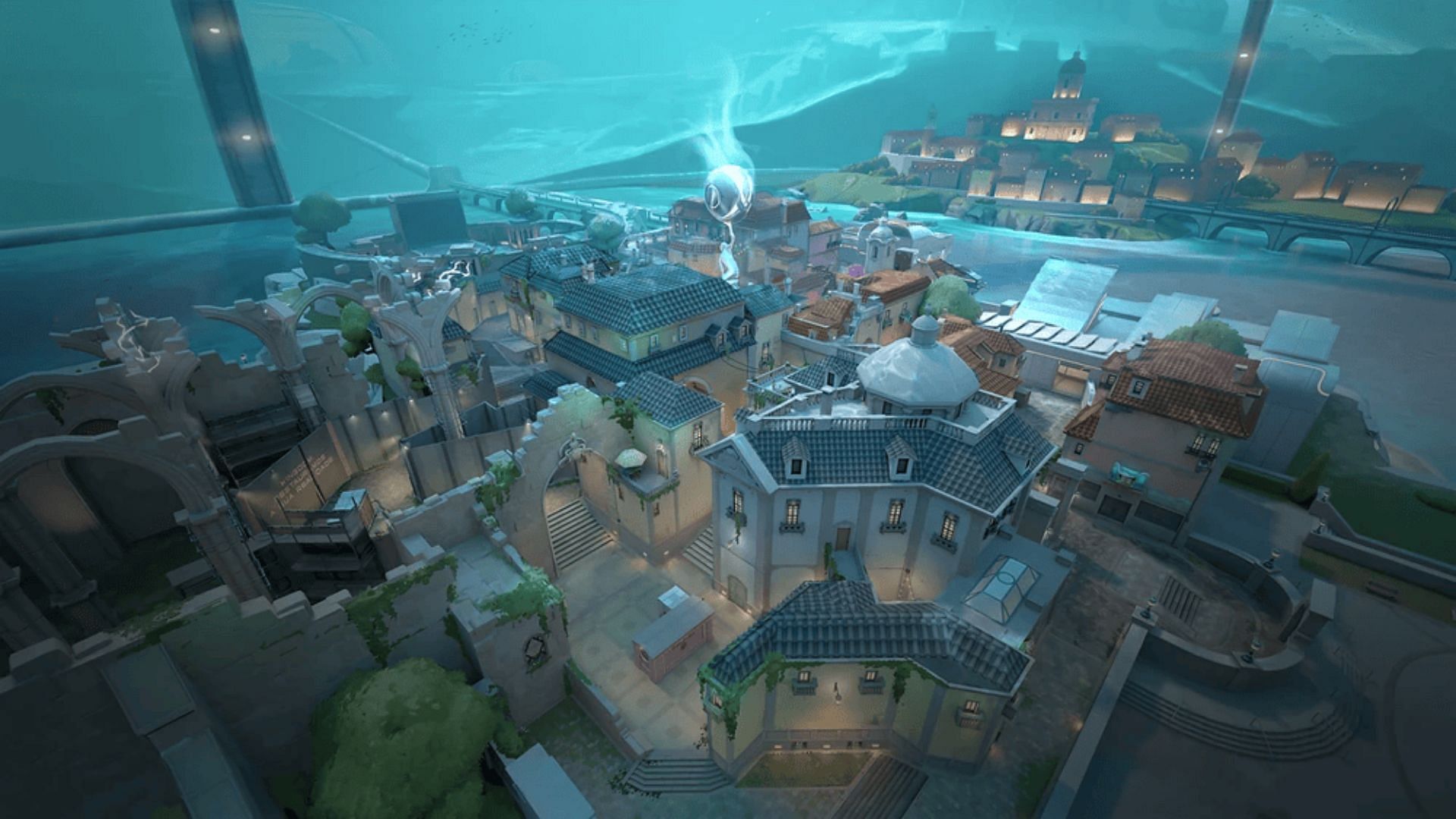 Pearl map in Valorant (Image via Riot Games)