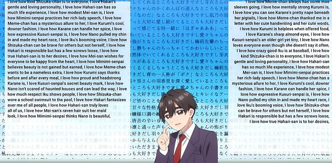 The 100 Girlfriends Who Really Love You season 2 does justice to Rentaro's iconic panel from the manga