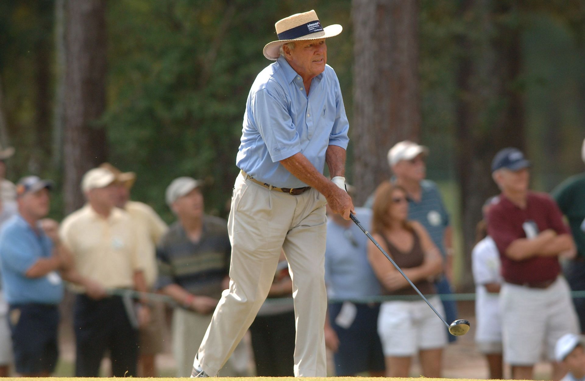 Palmer at the Champion&#039;s Tour&#039;s 2005 Administaff Small Business Classic (via Getty)