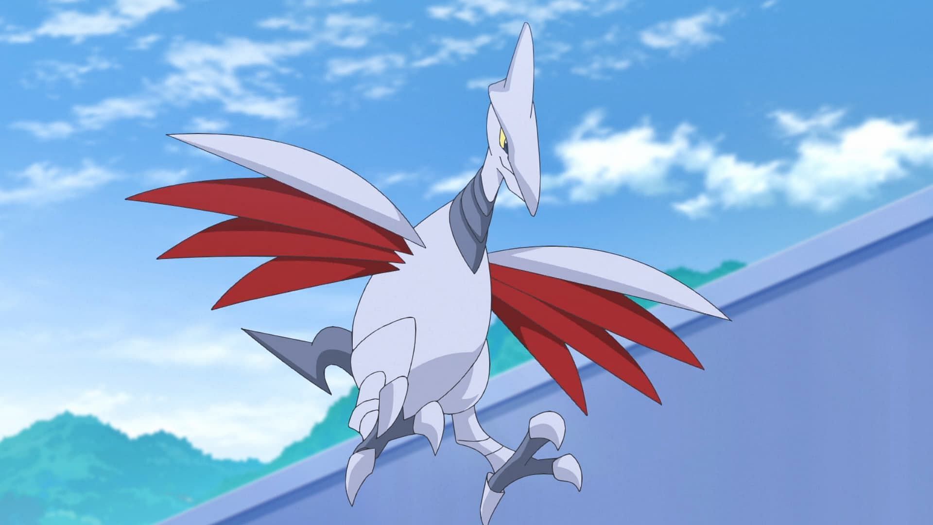 Skarmory as seen in the anime (Image via The Pokemon Company)