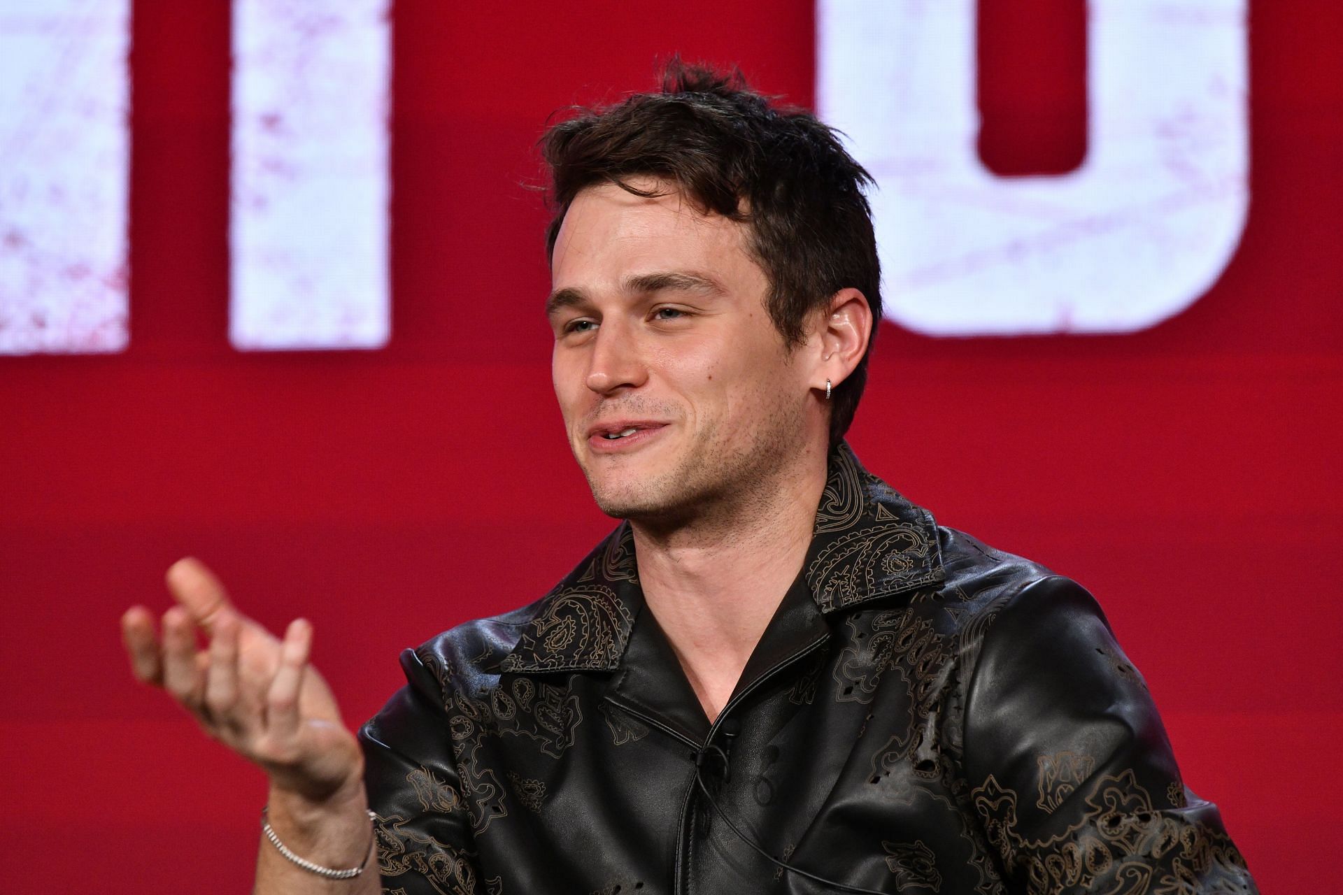 Brandon Flynn at the 2024 TCA Winter Press Tour - Apple TV+ And Lifetime (Image via Getty)