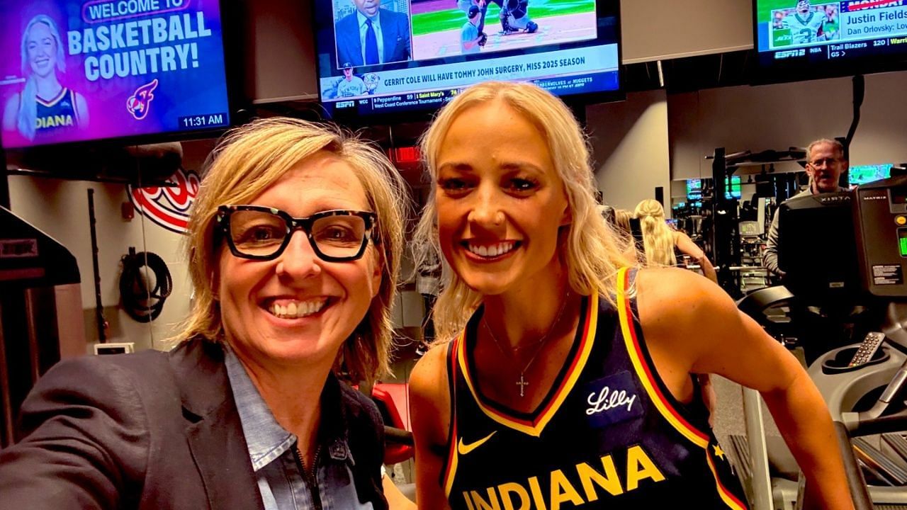 Fever GM Amber Cox introduced Sophie Cunningham relishing their Missouri ties [Picture Credit: X/@AmberLCox]