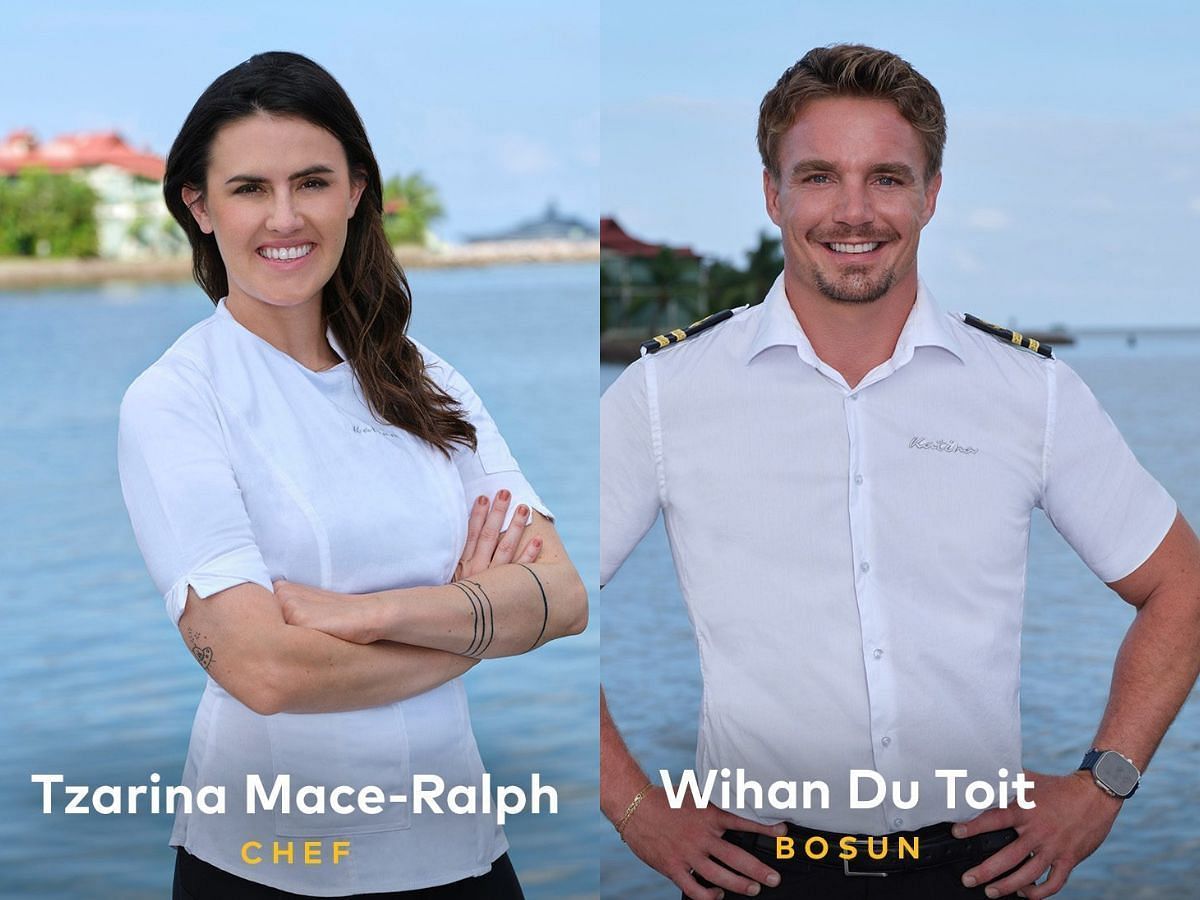 Tzarina and Wihan from Below Deck Down Under