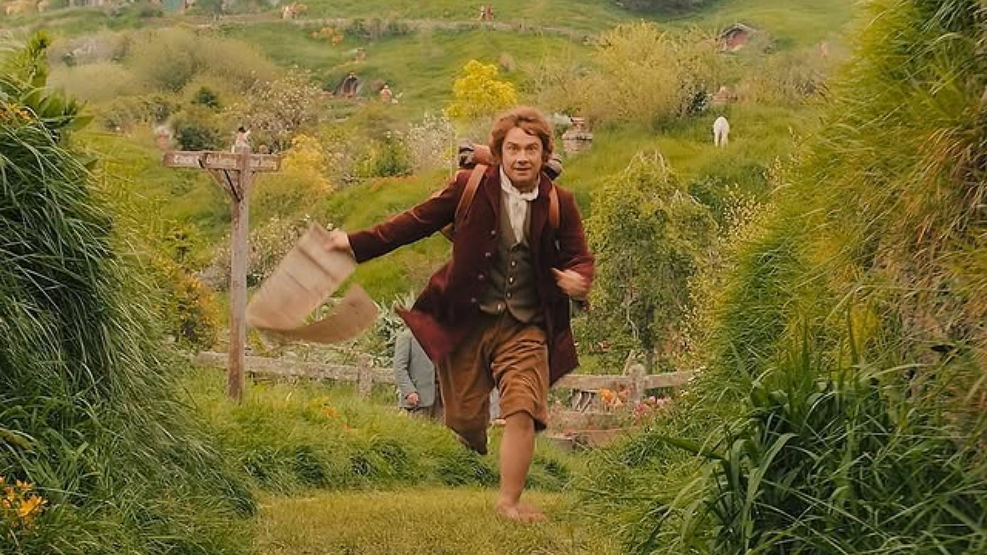 Martin Freeman as Bilbo Baggins (Image via Instagram/@warnerbrosentertainment)