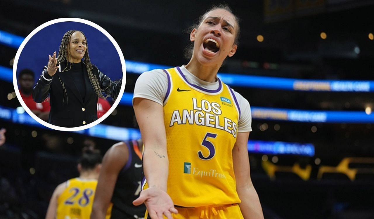 Former WNBA champ Dearica Hamby shouts out Teresa Weatherspoon after the end of inaugural Unrivaled season (Image credit: Imagn)