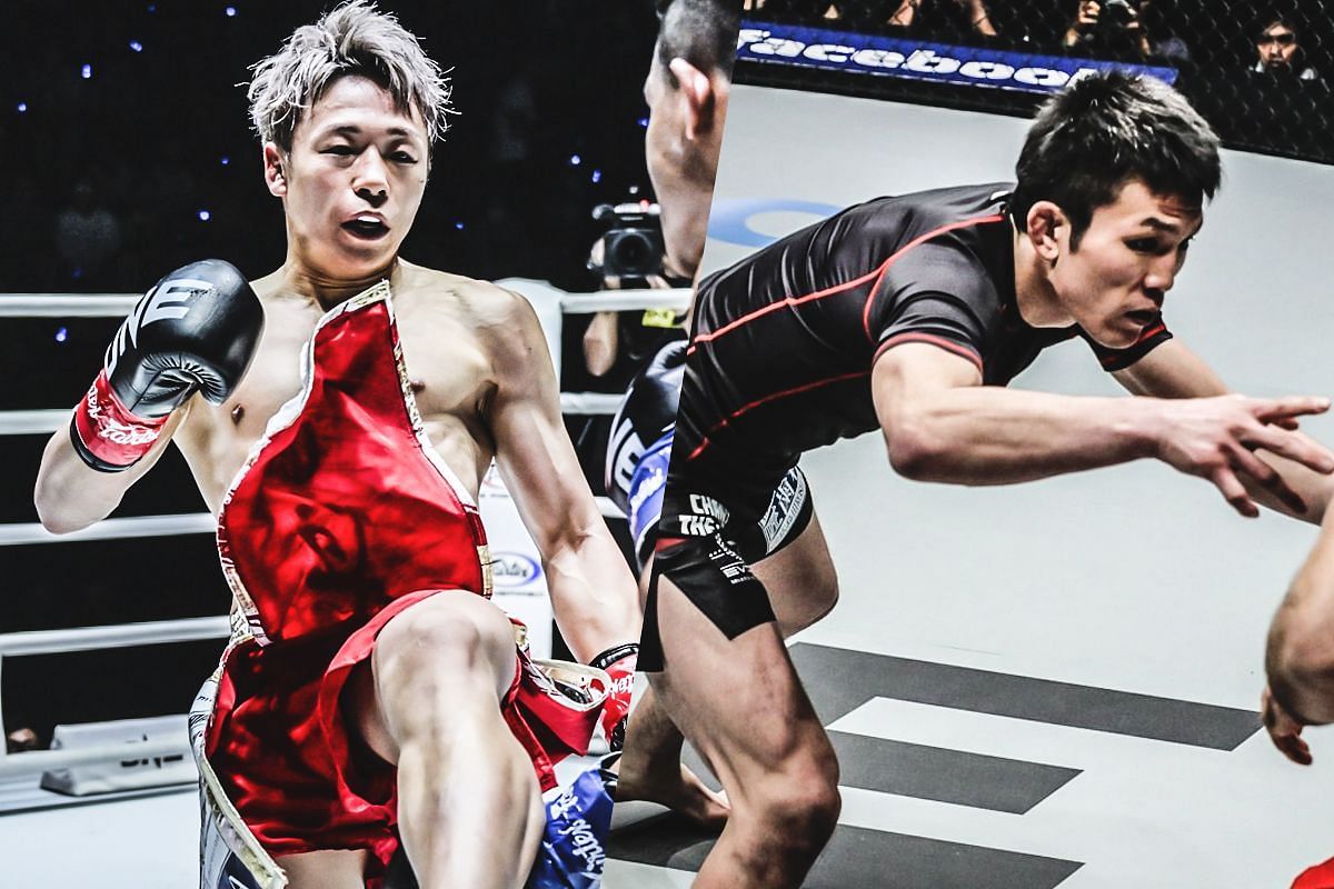 Takeru Segawa (left) Shinya Aoki (right) [Photos via: ONE Championship]