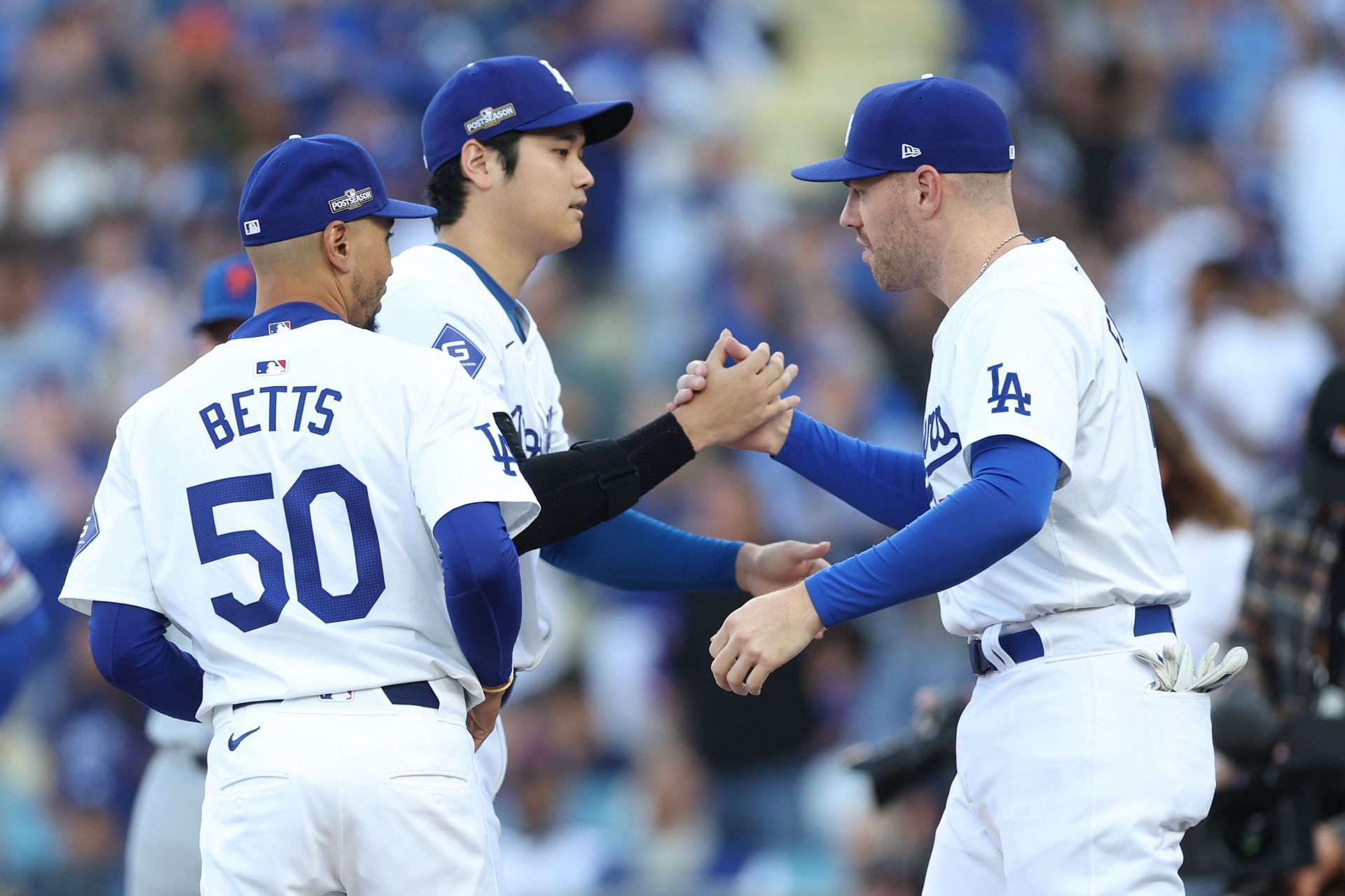 Championship Series - New York Mets v Los Angeles Dodgers - Game 1 - Source: Getty