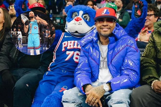 Sixers legend Allen Iverson left speechless by Steph Curry's fashion tribute