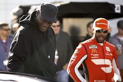 “He’s always watching”: Bubba Wallace makes his feelings known on $3.5B-worth Michael Jordan’s weekly ‘commitment’ to 23XI Racing