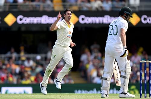 Pat Cummins(L) will be leading South Africa in the WTC finals for the second time - Source: Getty