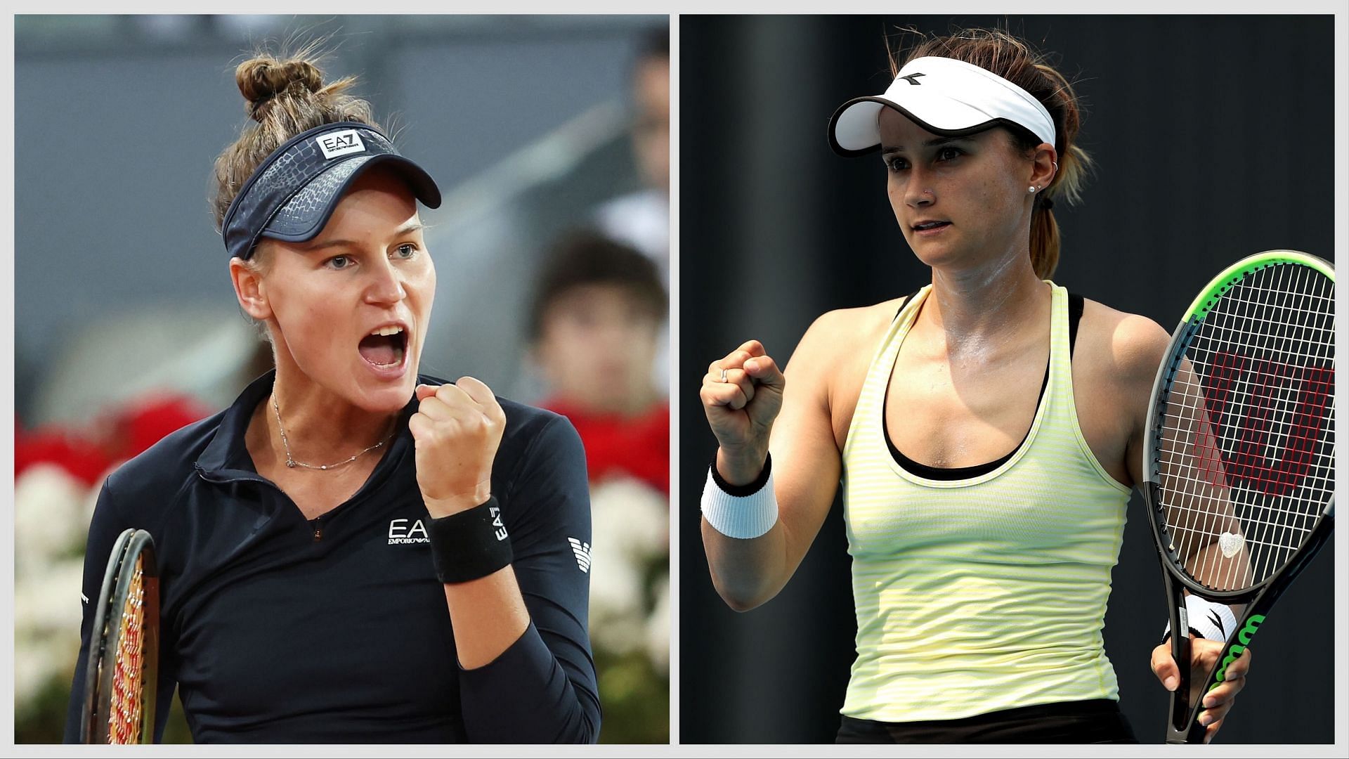 Veronika Kudermetova and Lauren Davis will be in action on Day 2 of the BNP Paribas Open in Indian Wells (Image Source: Getty)