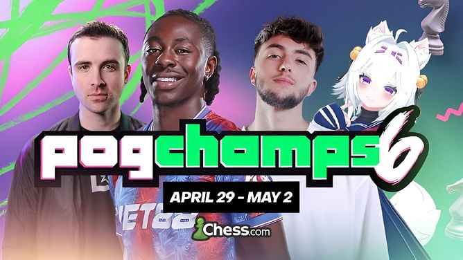 PogChamps 6 announced with athletes, streamers, and YouTubers set to duke it out in Chess: Date, format explored