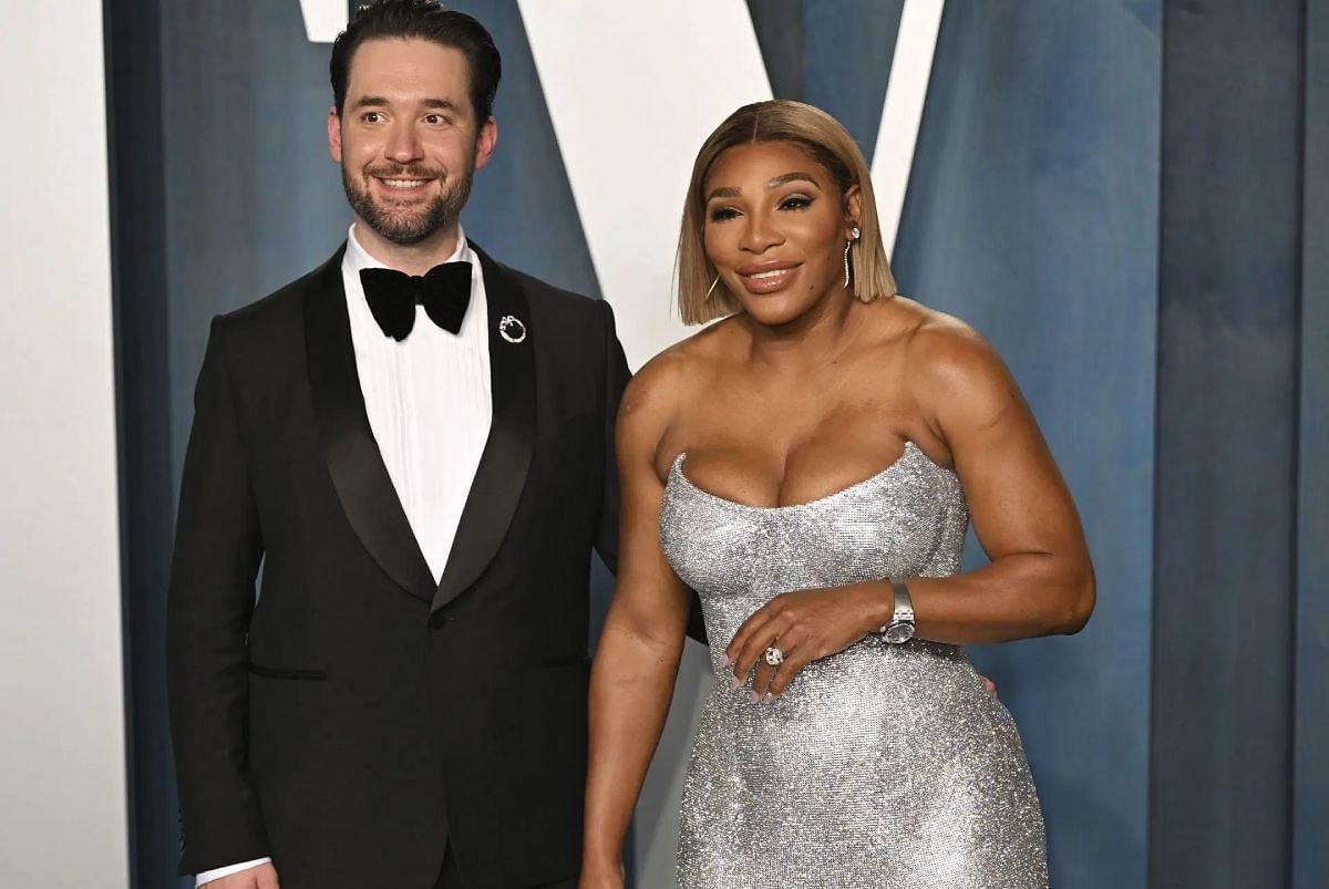 Serena Williams and her husband, Alexis Ohanian - Source: Getty