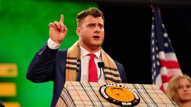 Wrestling star shares unrecognizable photo of young MJF