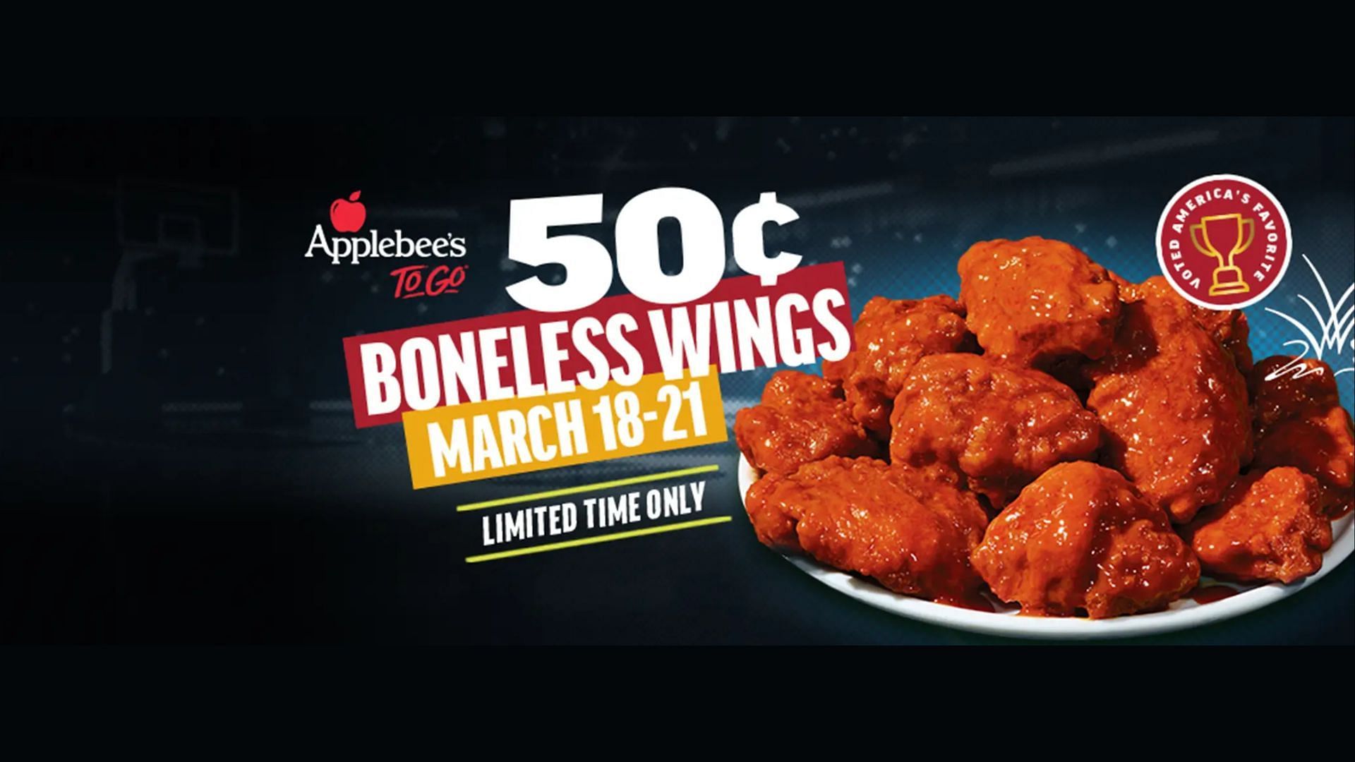 Game-Day Snacking Just Got Cheaper (Image via Applebee&rsquo;s)