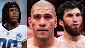 Jahmyr Gibbs drops 1-word verdict on Alex Pereira losing to Magomed Ankalaev at UFC 313