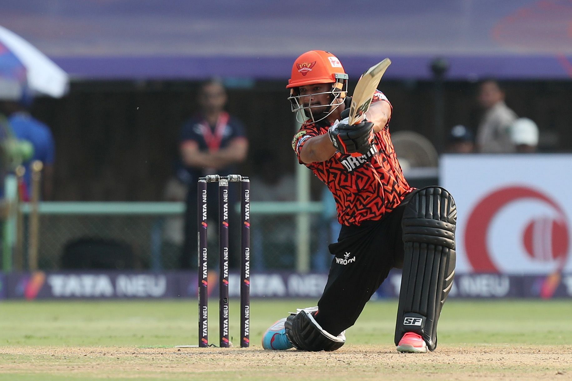 Aniket Verma in action during SRH vs DC IPL 2025 match. (Image: IPL/X)