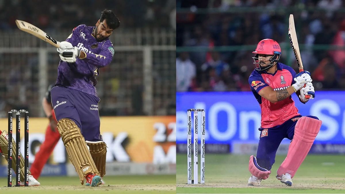 वेंकटेश अय्यर और रियान पराग (Photo Credit_Getty)