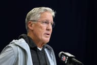Pete Carroll during 2025 NFL Scouting Combine - Source: Getty