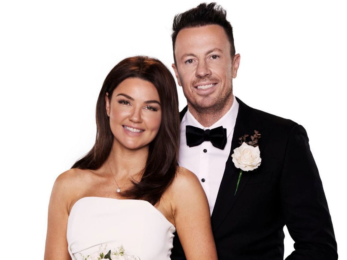 Lauren and Clint of Married At First Sight Australia (Image via 9Now)