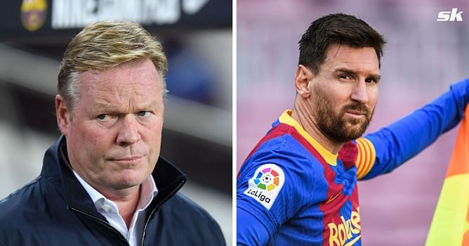 "I hope that one day he can achieve what Messi did with Barcelona" - Ronald Koeman praises 'special' Barca star ahead of Nations League Q/F