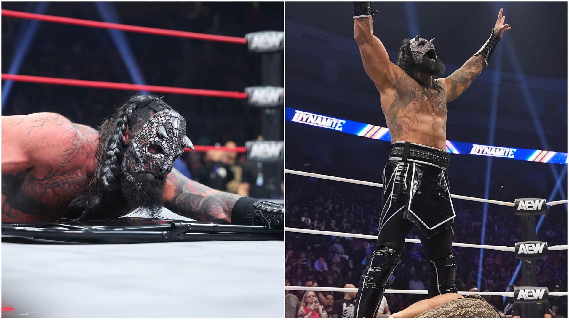 Killswitch in action on AEW Dynamite and Collision