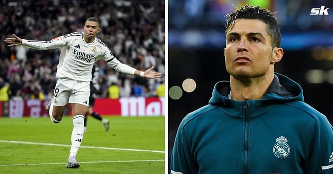 Kylian Mbappe matches Cristiano Ronaldo debut season record after match-winning display for Real Madrid in 3-2 win over Leganes