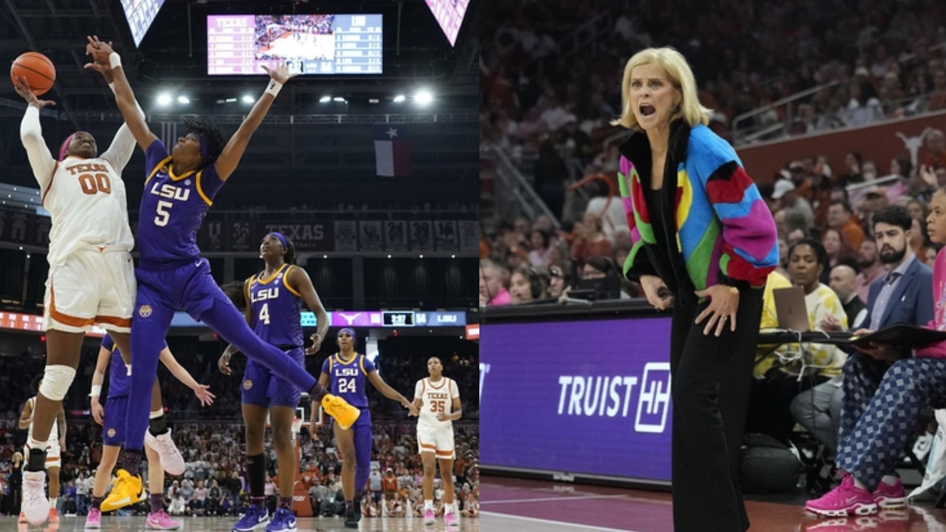 LSU coach Kim Mulkey and her team