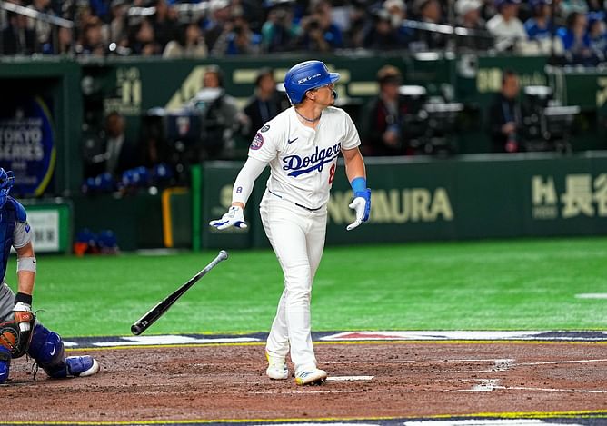 Kike Hernandez makes hilarious "league leader" claim after Dodgers sweep Cubs in Tokyo, draws reaction from sister Loren