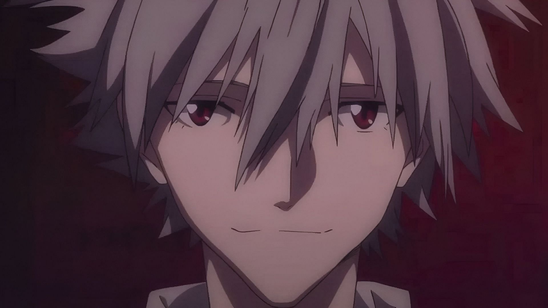 Kaworu Nagisa as seen in the anime (Image via Studio Khara)