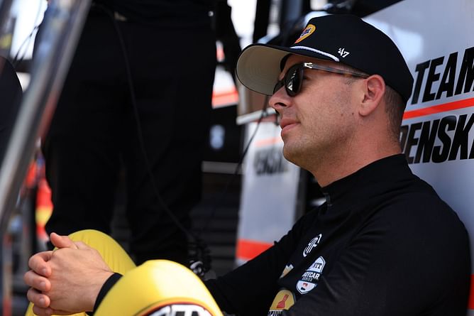 Scott McLaughlin shares a throwback with infamous manequin that fell on the Barber Motorsports Park racetrack