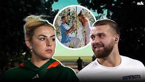 In Pics: Jake Ferguson's fiancée Haley Cavinder sends 2-word message after beachside engagement celebration