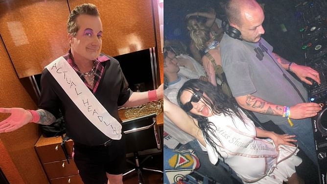 “This was actually very brat of him” — Netizens react as Green Day’s Tré Cool responds to Charli XCX by wearing an ‘Actual Headliner’ sash