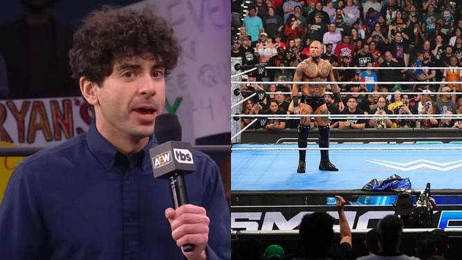Tony Khan referenced during Aleister Black's WWE return on SmackDown