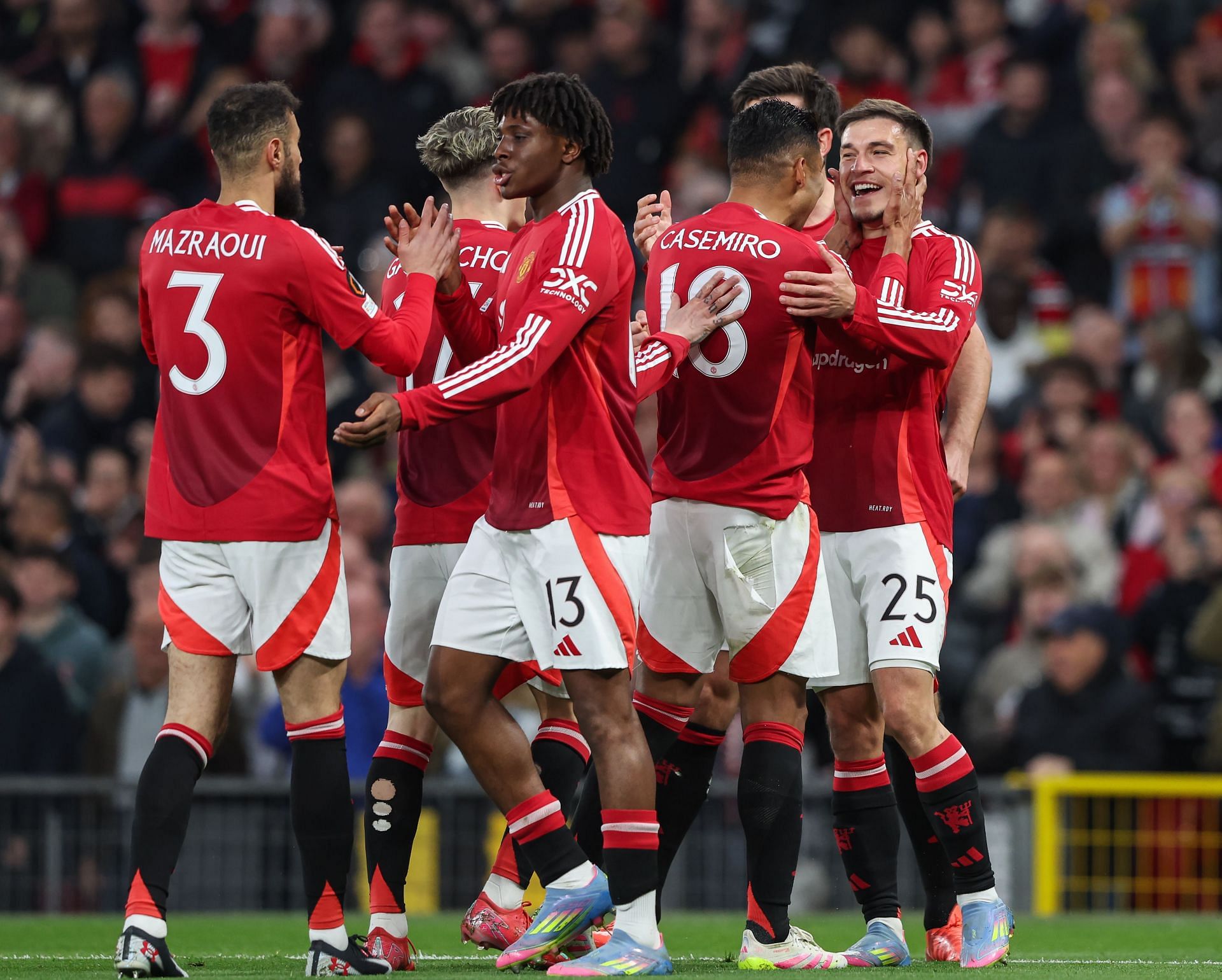 Manchester United v Olympique Lyonnais - UEFA Europa League 2024/25 Quarter Final Second Leg - Source: Getty