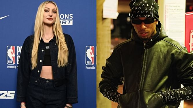 "You got the perfect body" - NLE Choppa offers custom dress design for Cameron Brink while planning Sparks game trip