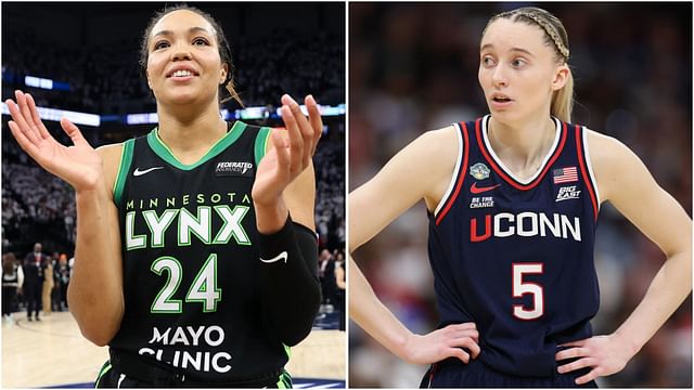Napheesa Collier reacts after Paige Bueckers finalizes 3-year deal with 3x3  Unrivaled ahead of 2025 WNBA draft