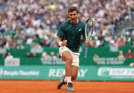 Lorenzo Musetti at the Monte-Carlo Masters 2025. (Photo: Getty)