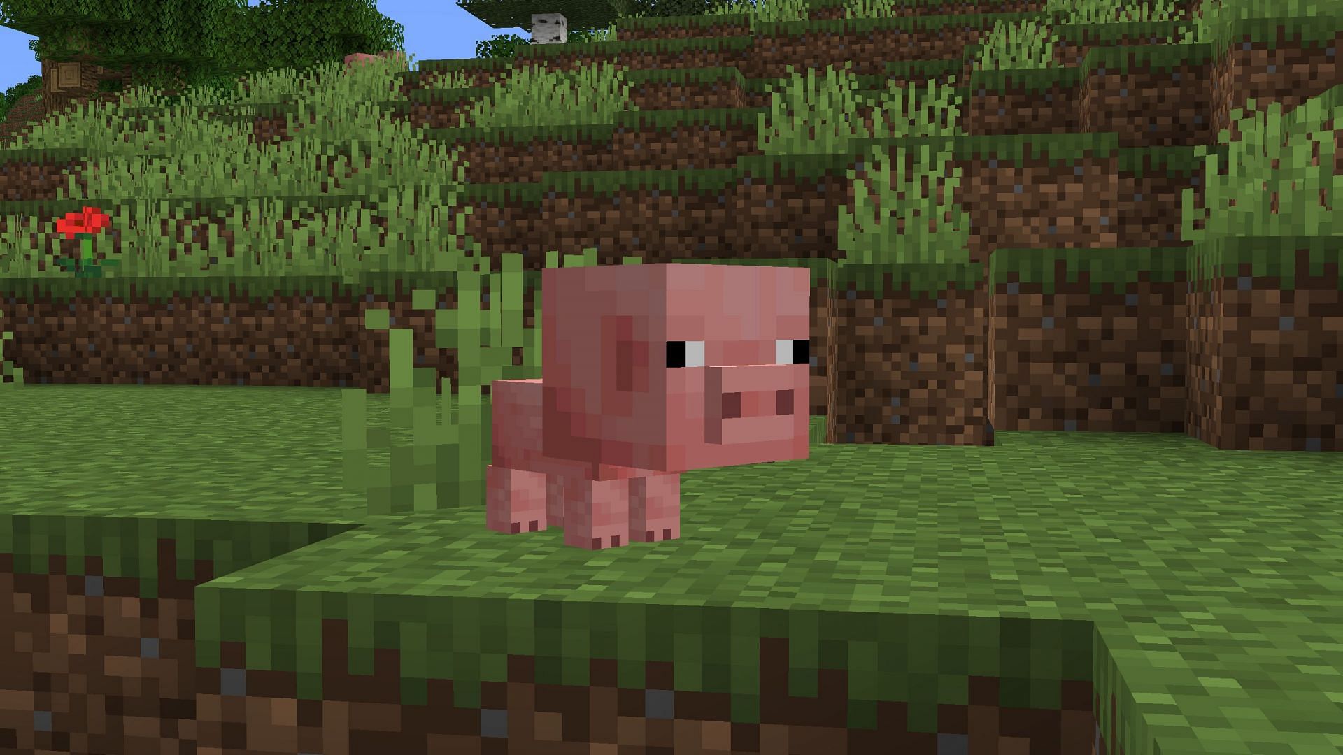 Forever A Child is a mod that allow players to control whether a mob grows into an adult or not. (Image via Sportskeeda Gaming || Mojang Studios) 