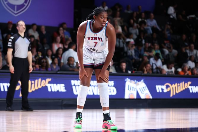 Aliyah Boston shares 4-word message for former teammate as she hits the lab with Skylar Diggins-Smith