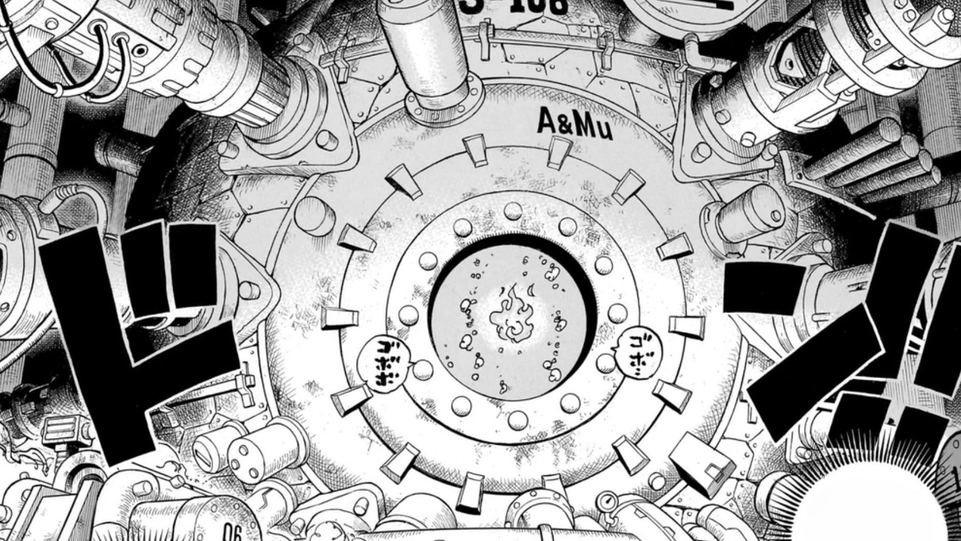 Mother Flame as seen in One Piece manga (Image via Shueisha)