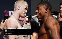 "Buck vs. Cu*k" - Fans in splits as Joaquin Buckley claps back at Ian Machado Garry with "cu*kanese" remark