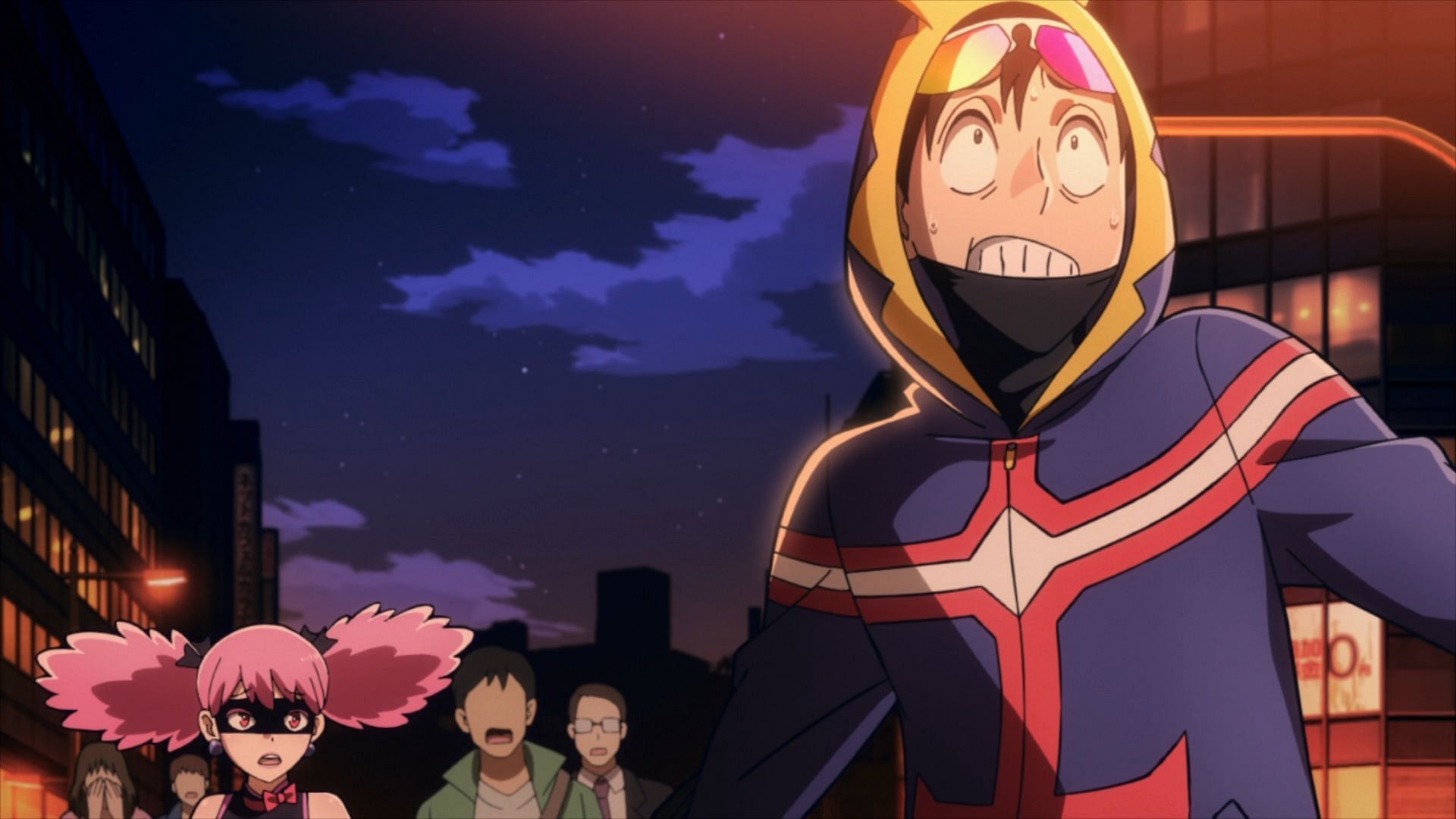 Pop and Crawler as seen in My Hero Academia: Vigilantes (Image via Bones Film)