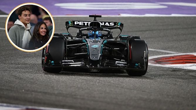 Carmen Mundt drops 2-word reaction to George Russell's stunning lap in the F1 Bahrain GP