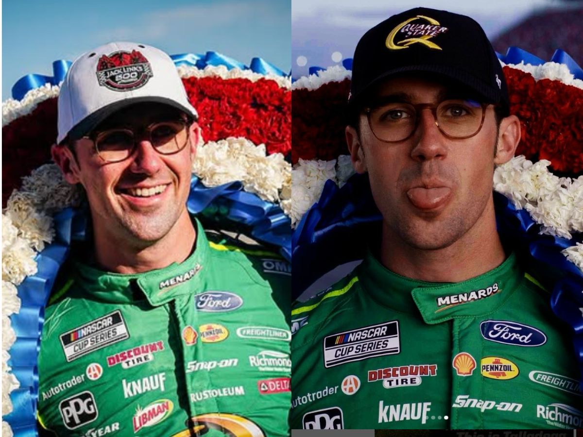 NASCAR shares hilarious glimpse of Austin Cindric's Talladega wreath obsession