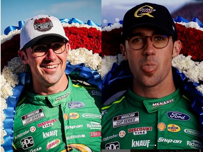 NASCAR shares hilarious glimpse of Austin Cindric's Talladega wreath obsession