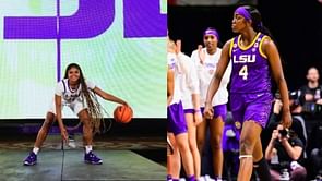 5-star signee ZaKiyah Johnson shares her excitement as future LSU teammate Flau'Jae Johnson features in major sneaker campaign